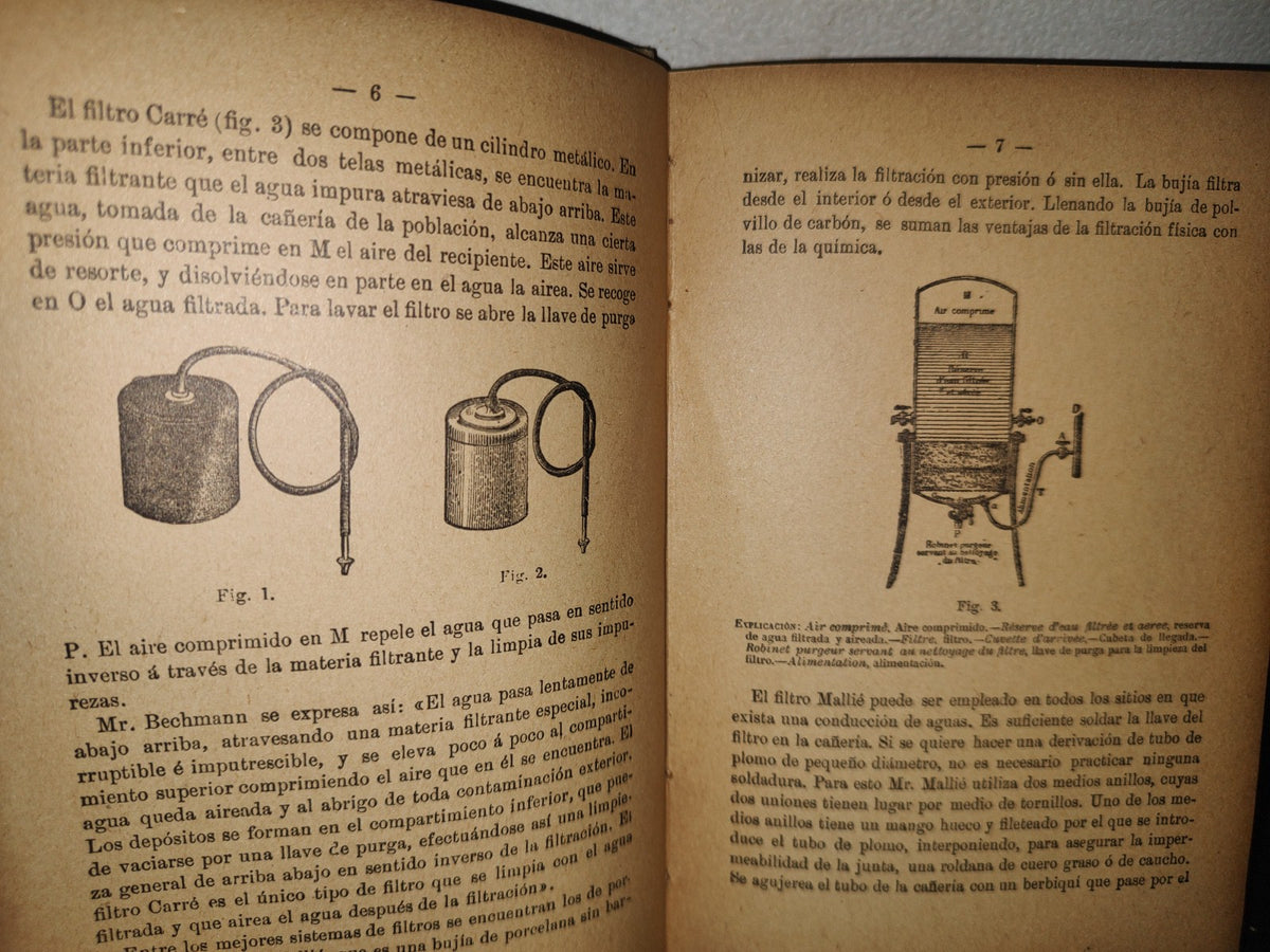 75- Pequeña Enciclopedia Práctica De Construcción 10. Distribución De Agua. Saneamiento - Bailly-Bailliere, 1900'S