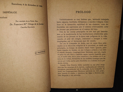 172- Las Congregaciones Marianas De Jóvenes Y De Adultos - Por Un Director De Congregación - 1927
