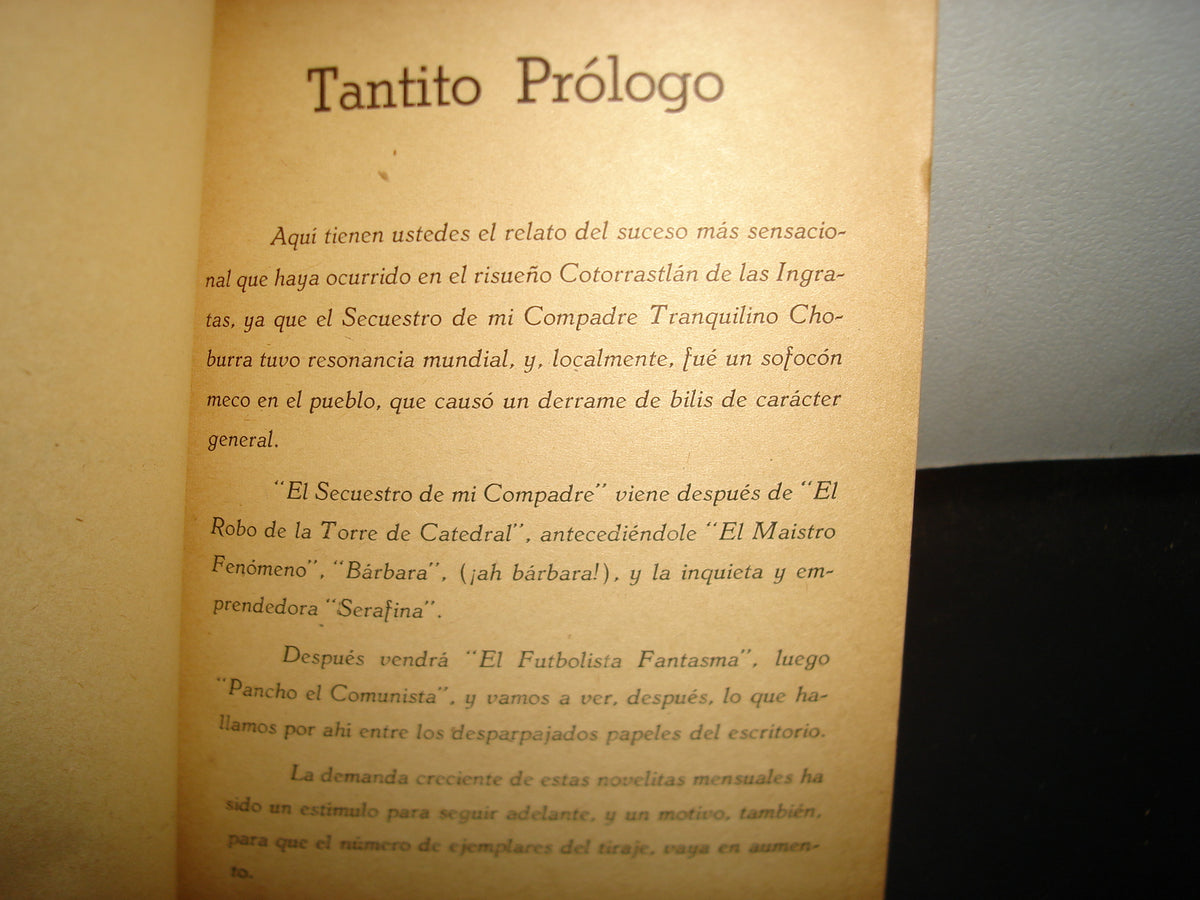 21- El Secuestro De Mi Compadre - P. Lussa - 1954