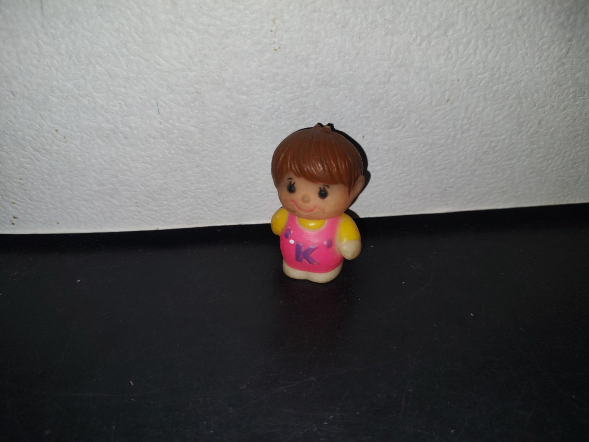 A3- Rara Figurita De Goma De Niño Con Brazo Amputado - 90'S