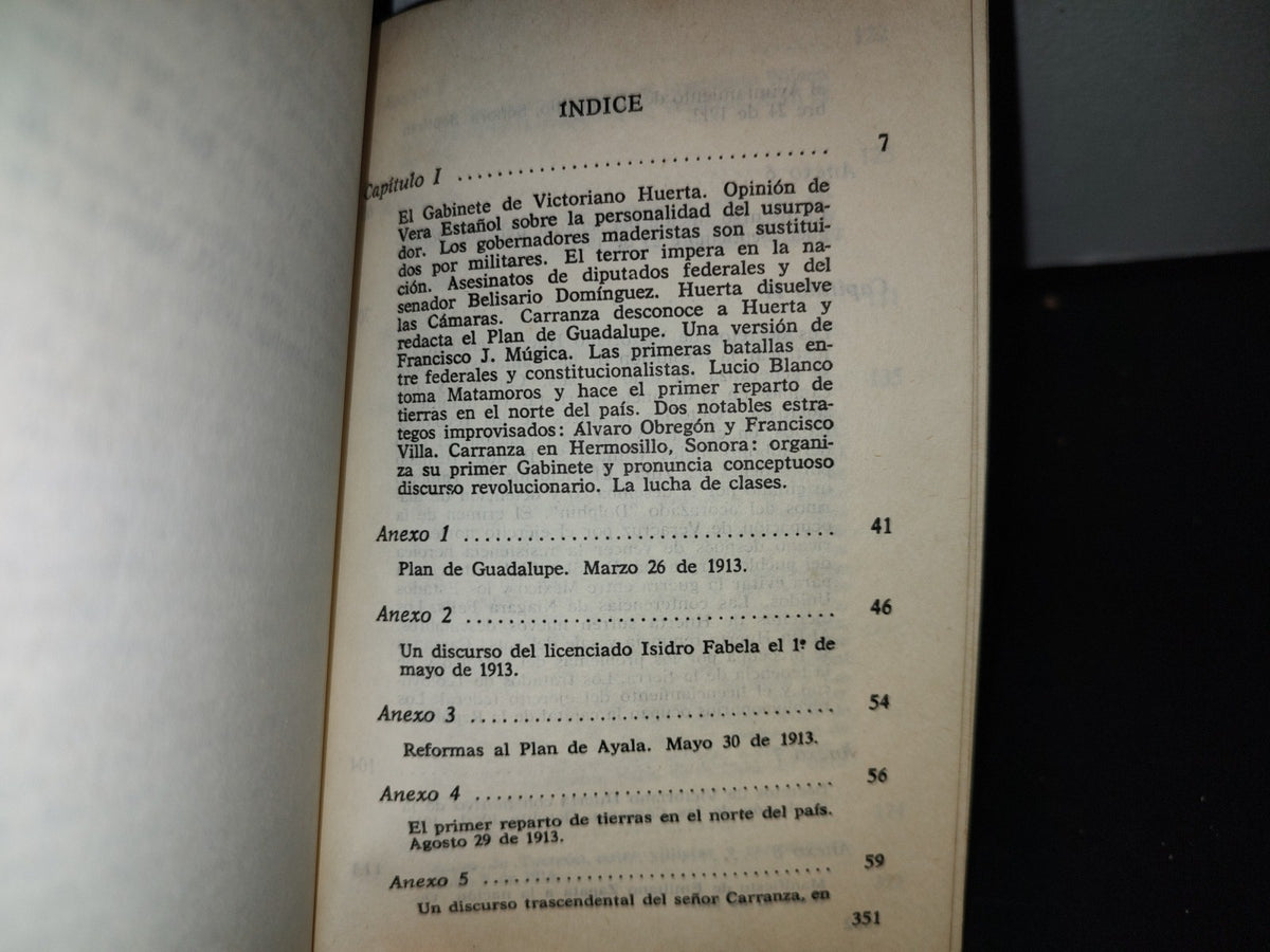 199- Breve Historia De La Revolución Mexicana ** La Etapa Constitucionalista Y La Lucha De Facciones - Jesús Silva Herzog. Colección Popular. Fondo De Cultura Económica - 1973