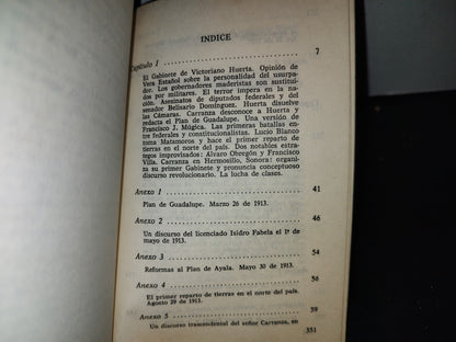 199- Breve Historia De La Revolución Mexicana ** La Etapa Constitucionalista Y La Lucha De Facciones - Jesús Silva Herzog. Colección Popular. Fondo De Cultura Económica - 1973