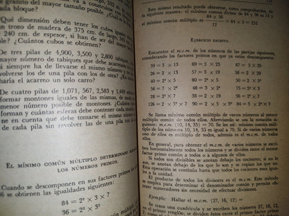 123- Aritmética Y Nociones De Álgebra Y Geometría - Ingeniero José Quijano - Editorial Porrúa - 1961