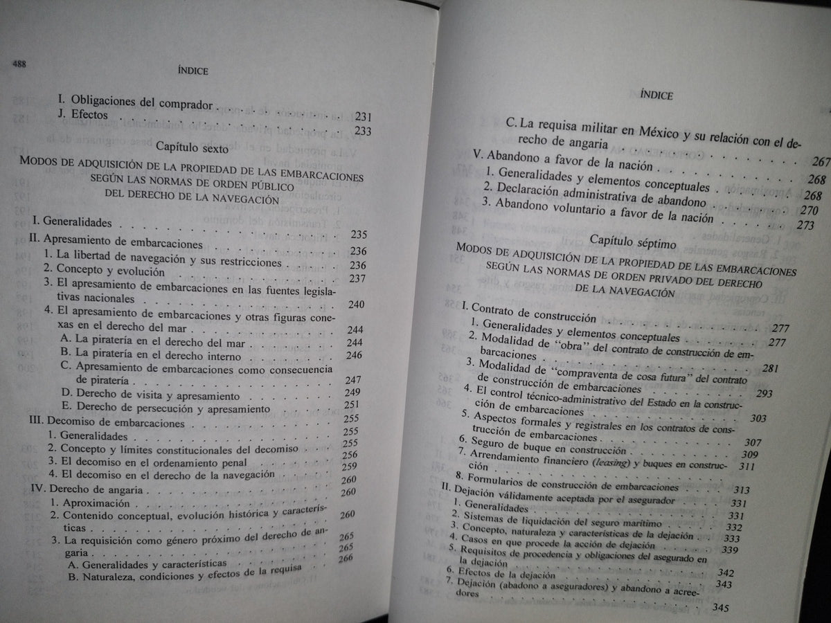 20- El Buque. Una Introducción Al Estudio Del Estatuto Jurídico De Las Embarcaciones. José David Enríquez Rosas - Universidad Panamericana / Universidad Nacional Autónoma De México - Primera Edición: 1998