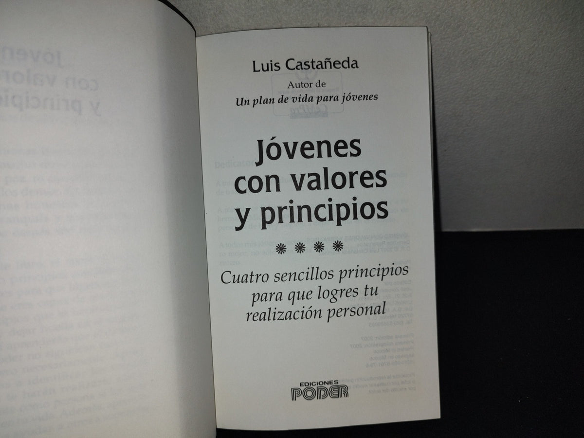 201- Jóvenes Con Valores Y Principios - Luis Castañeda