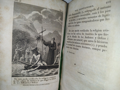 60- Genio Del Cristianismo O Bellezas De La Religión Cristiana. Tomo Cuarto. Chateaubriand - 1825