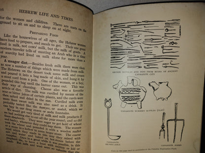 101- Hebrew Life And Times - Harold B. Hunting. The Abindong Press. First Edition Printed 1921