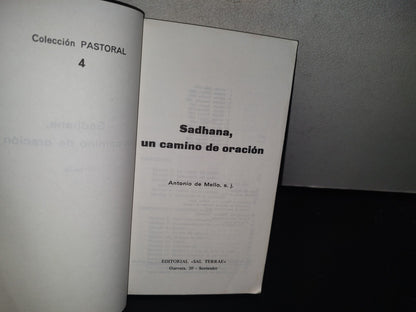 84- Sadhana, Un Camino De Oración - Antonio De Mello - 1990