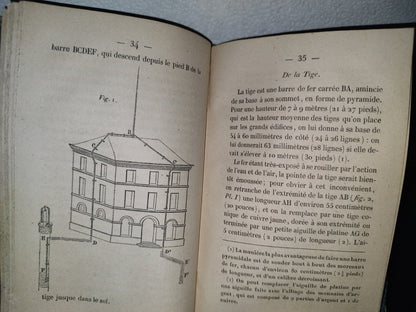 74- Instruction Sur Les Paratonnerres. Adoptée Par L'Académie De Sciencies - 1855