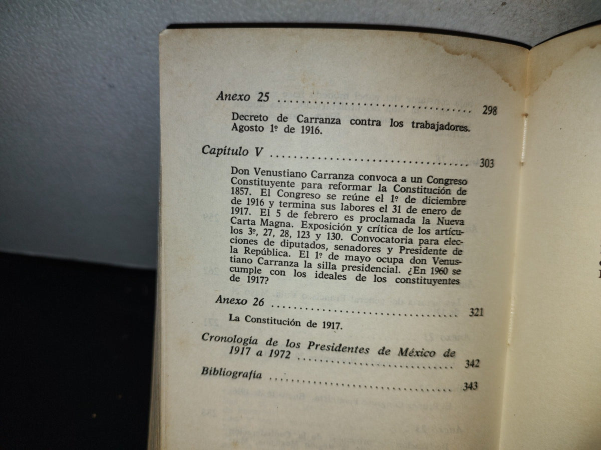 199- Breve Historia De La Revolución Mexicana ** La Etapa Constitucionalista Y La Lucha De Facciones - Jesús Silva Herzog. Colección Popular. Fondo De Cultura Económica - 1973