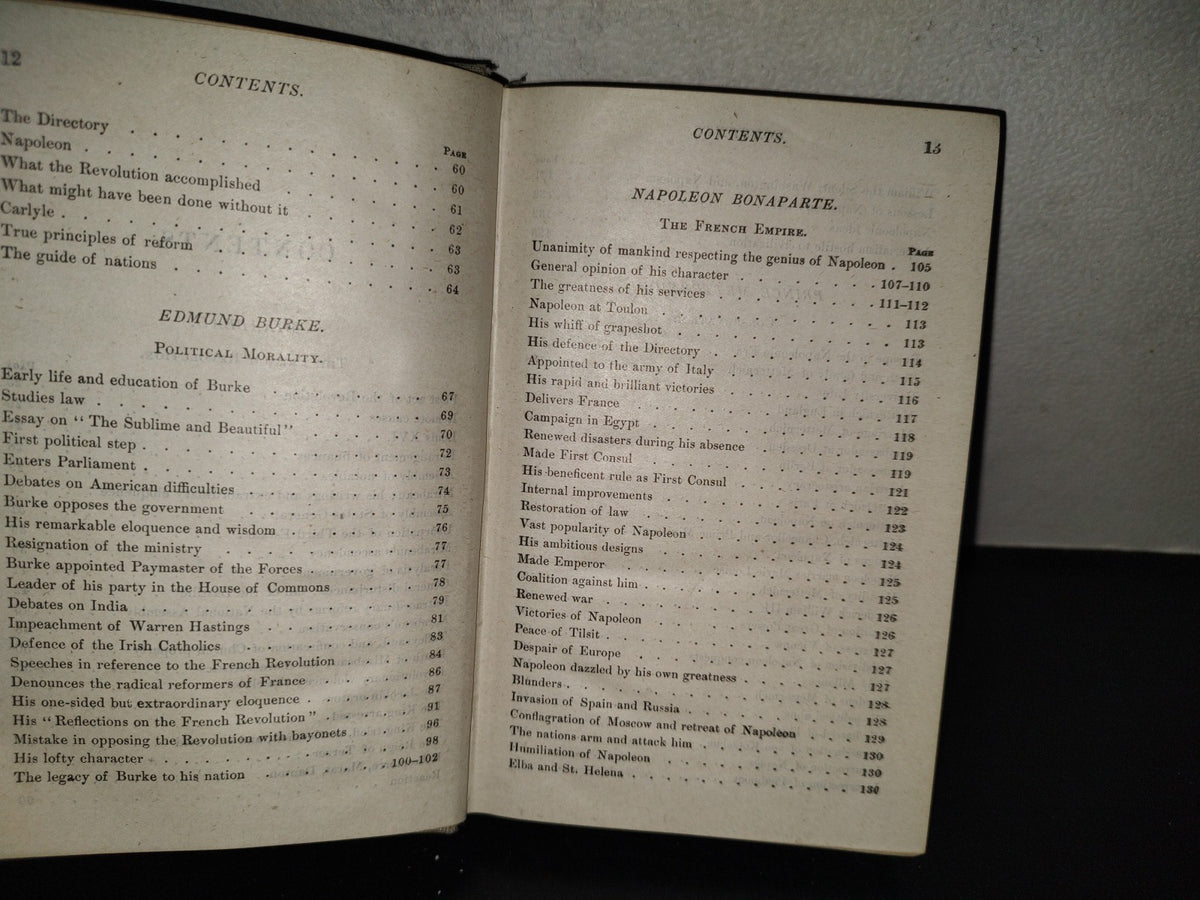 202- Beacon Lights Of History By John Lord, Ll. D. Volume V. Part I. European Statesmen. Part II. European Leaders. New York: Wm. H. Wise & Co., Inc. - 1920
