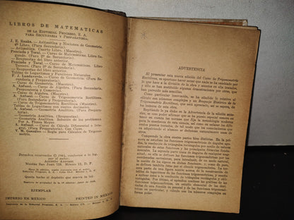 89- Trigonometría Rectilínea - Agustín Anfossi - 1964