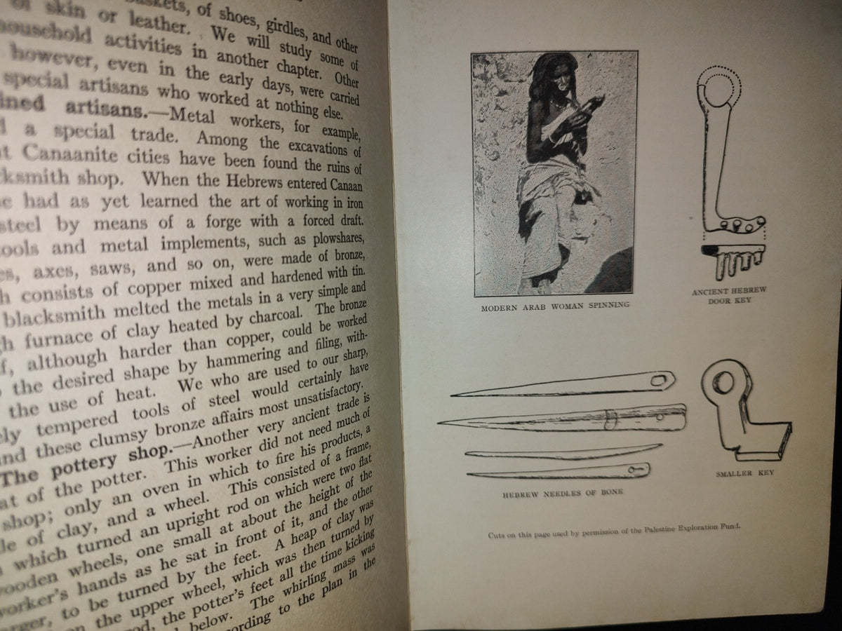 101- Hebrew Life And Times - Harold B. Hunting. The Abindong Press. First Edition Printed 1921