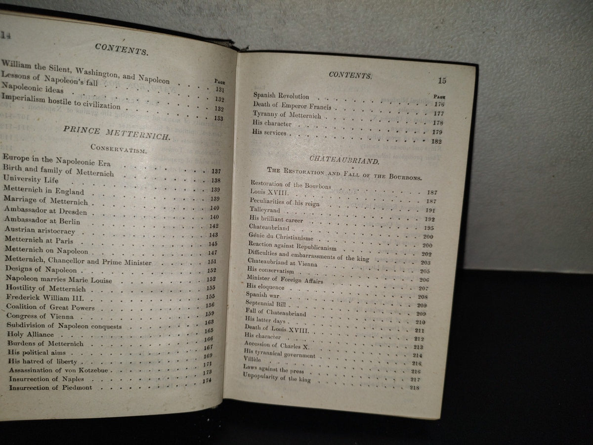 202- Beacon Lights Of History By John Lord, Ll. D. Volume V. Part I. European Statesmen. Part II. European Leaders. New York: Wm. H. Wise & Co., Inc. - 1920