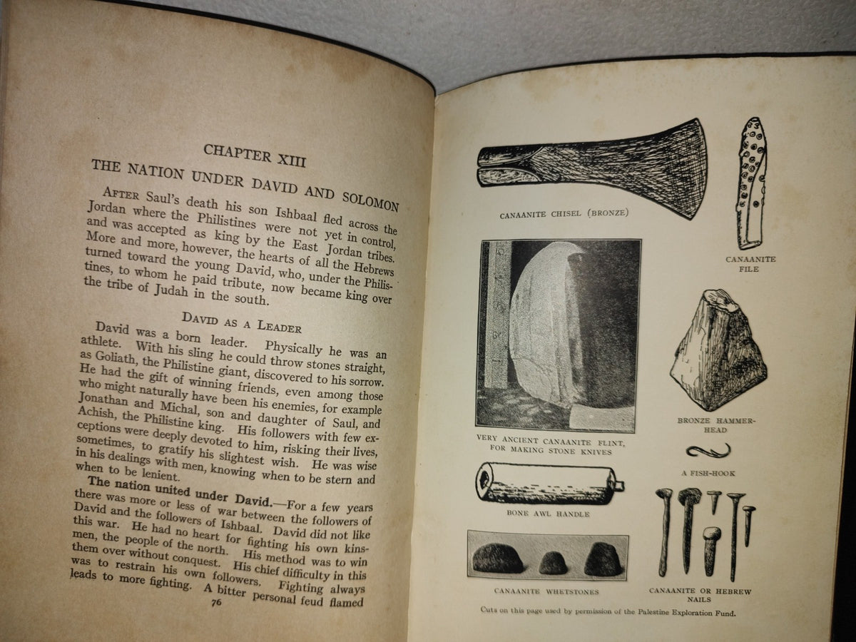 101- Hebrew Life And Times - Harold B. Hunting. The Abindong Press. First Edition Printed 1921