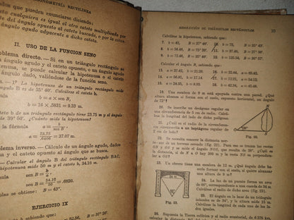 89- Trigonometría Rectilínea - Agustín Anfossi - 1964