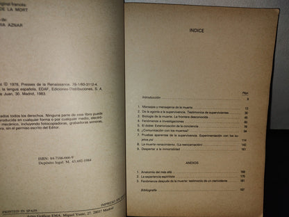 173- Más Allá De La Muerte - Alain Sotto, Varinia Oberto - 1984