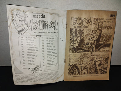 209- Kaliman. El Hombre Increíble - No. 219, Feb. 7 De 1970