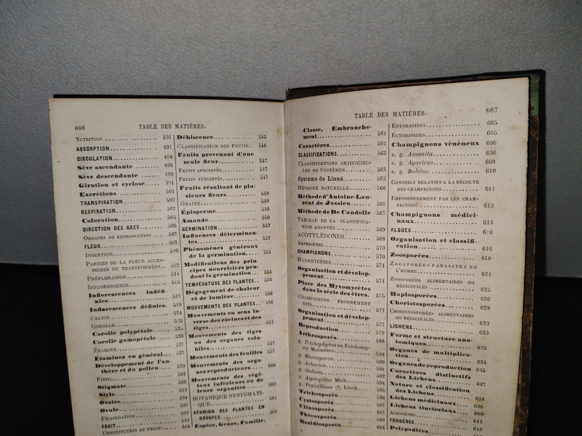 64- Nouveaux Éléments D'Histoire Naturelle Médicale - D. Cauvet - Tome Premier - 1877