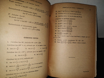 89- Trigonometría Rectilínea - Agustín Anfossi - 1964