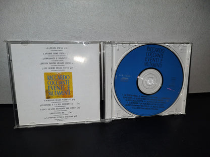 A3- Cd Música Italiana. Riccardo Cocciante Eventi E Mutamenti - 1993