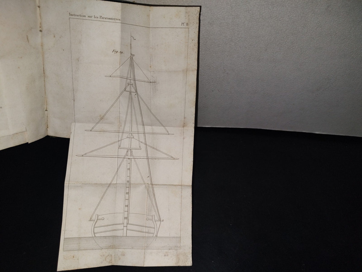 74- Instruction Sur Les Paratonnerres. Adoptée Par L'Académie De Sciencies - 1855