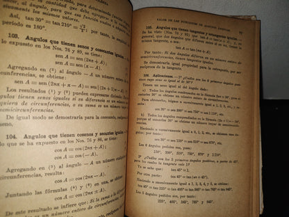 89- Trigonometría Rectilínea - Agustín Anfossi - 1964