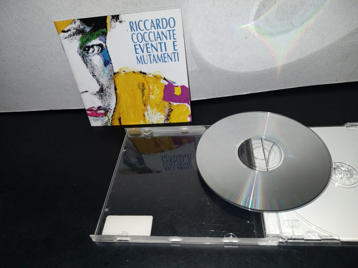 A3- Cd Música Italiana. Riccardo Cocciante Eventi E Mutamenti - 1993
