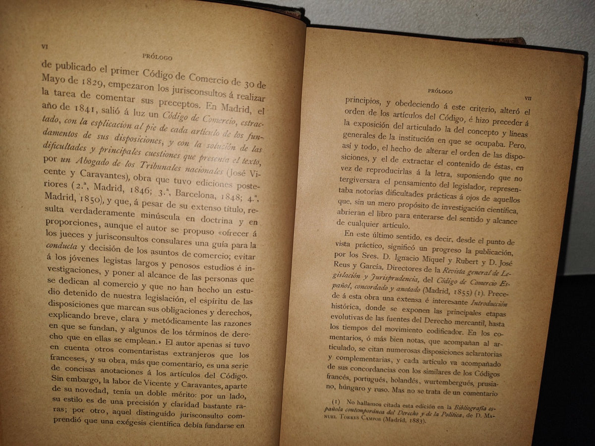 118- Códigos De Comercio Españoles Y Extranjeros, Tomo I - Faustino Álvarez Del Manzano - 1909