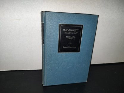 145- Management Accounting. Text And Cases - Robert N. Anthony - Richard D. Irwing, Inc. 1964