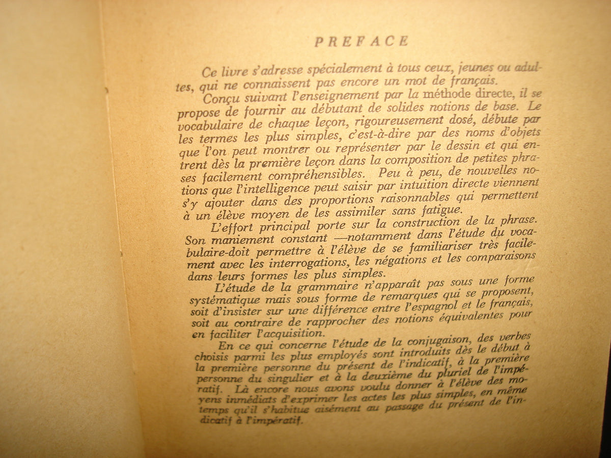38- Mi Libro De Francés. Curso De Iniciación - Chevalier, Escarpit - 1949
