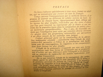 38- Mi Libro De Francés. Curso De Iniciación - Chevalier, Escarpit - 1949