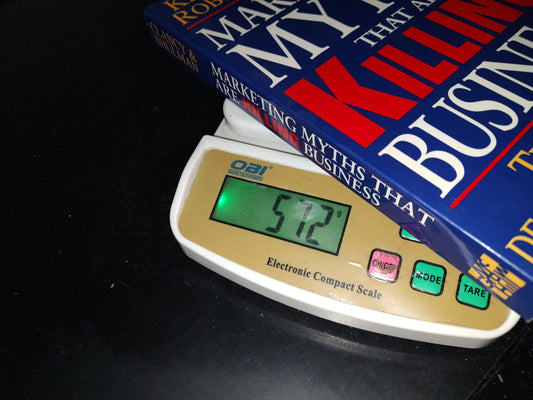 198- Marketing Myths That Are Killing Business. The Cure For Death Wish Marketing - Kevin J. Clancy, Robert S. Shulman. First McGraw-Hill Paperback Edition, 1995