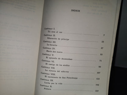 201- Pedro El Grande - Raymond Cartier - Ediciones Rodas, S. A., 1974