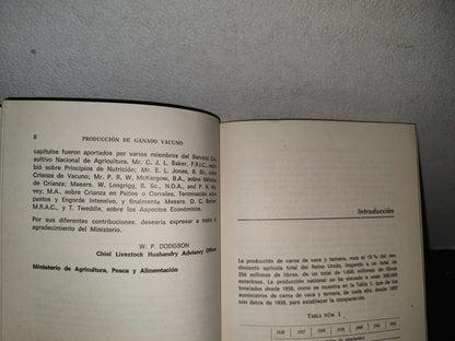 90- Producción De Carne De Vacuno - B. H. Davey