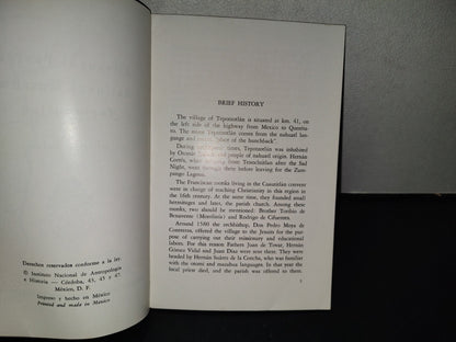 99- Viceroyal Period National Museum Tepoztlan. Official Guide - 1967