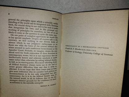 153- Christianity In A Mechanistic Universe And Other Essays - Donald M. Mackay - 1966