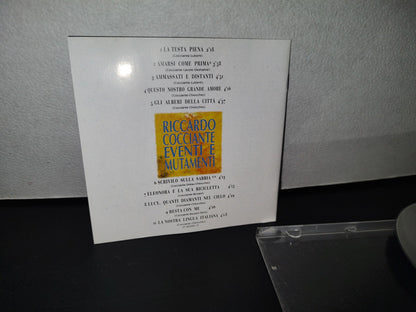 A3- Cd Música Italiana. Riccardo Cocciante Eventi E Mutamenti - 1993