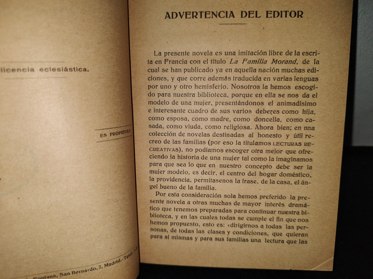 63- La Mujer Fuerte - D. Gabino Tejado - 1923