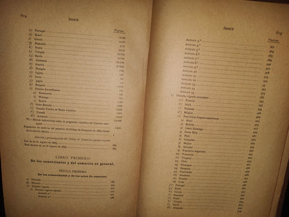 118- Códigos De Comercio Españoles Y Extranjeros, Tomo I - Faustino Álvarez Del Manzano - 1909