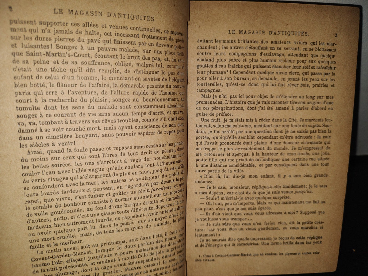 65- Le Magasin D'Antiquités - Charles Dickens - Tome Premier - 1925