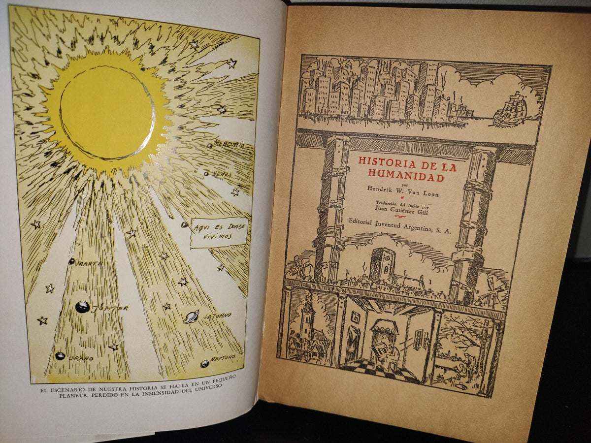 96- Historia De La Humanidad - Hendrik Van Loon - Editorial Juventud Argentina - 1944