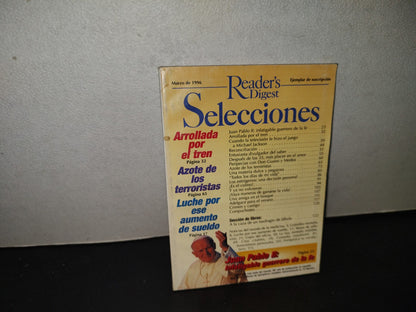 215- Reader'S Digest Selecciones. Azote De Los Terroristas - Marzo 1996