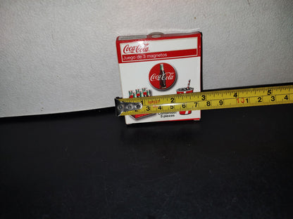 A3- Coca Cola. Juego De 3 Magnetos - 2000'S