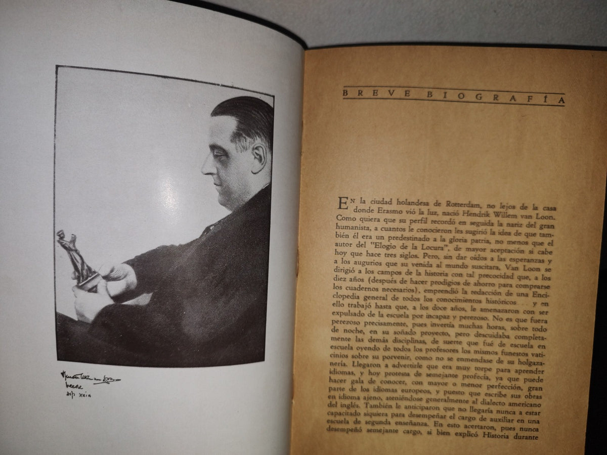 96- Historia De La Humanidad - Hendrik Van Loon - Editorial Juventud Argentina - 1944