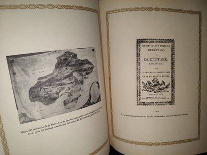 172- Álbum Conmemorativo Del Sesquicentenario Del Estado De Querétaro 1824-1974 - Ediciones Del Gobierno Del Estado, Querétaro, Primera Edición 1974