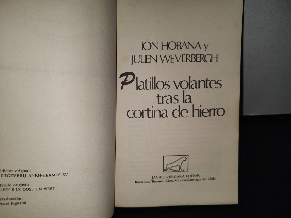 92- Platillos Volantes Tras La Cortina De Hierro - Ion Hobana Y Julien Weverbergh - 1978
