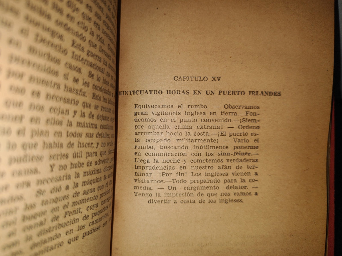 91- El Buque Fantasma. Episodios De La Gran Guerra Relacionadas Con La Revuelta Irlandesa De 1916 - Karl Spindler - 1930