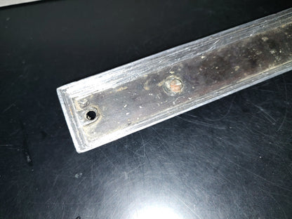 A6- Antiguo Crucifijo Grande. Metal Macizo - 50'S - 70'S