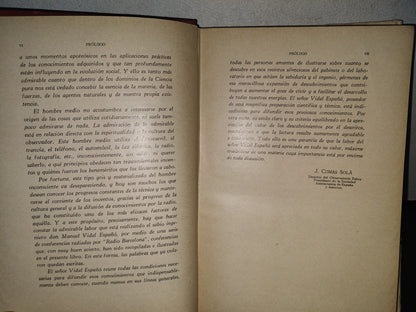 98- Maravillas De La Ciencia - Manuel Vidal Españó - Biblioteca De La Juventud - 1937